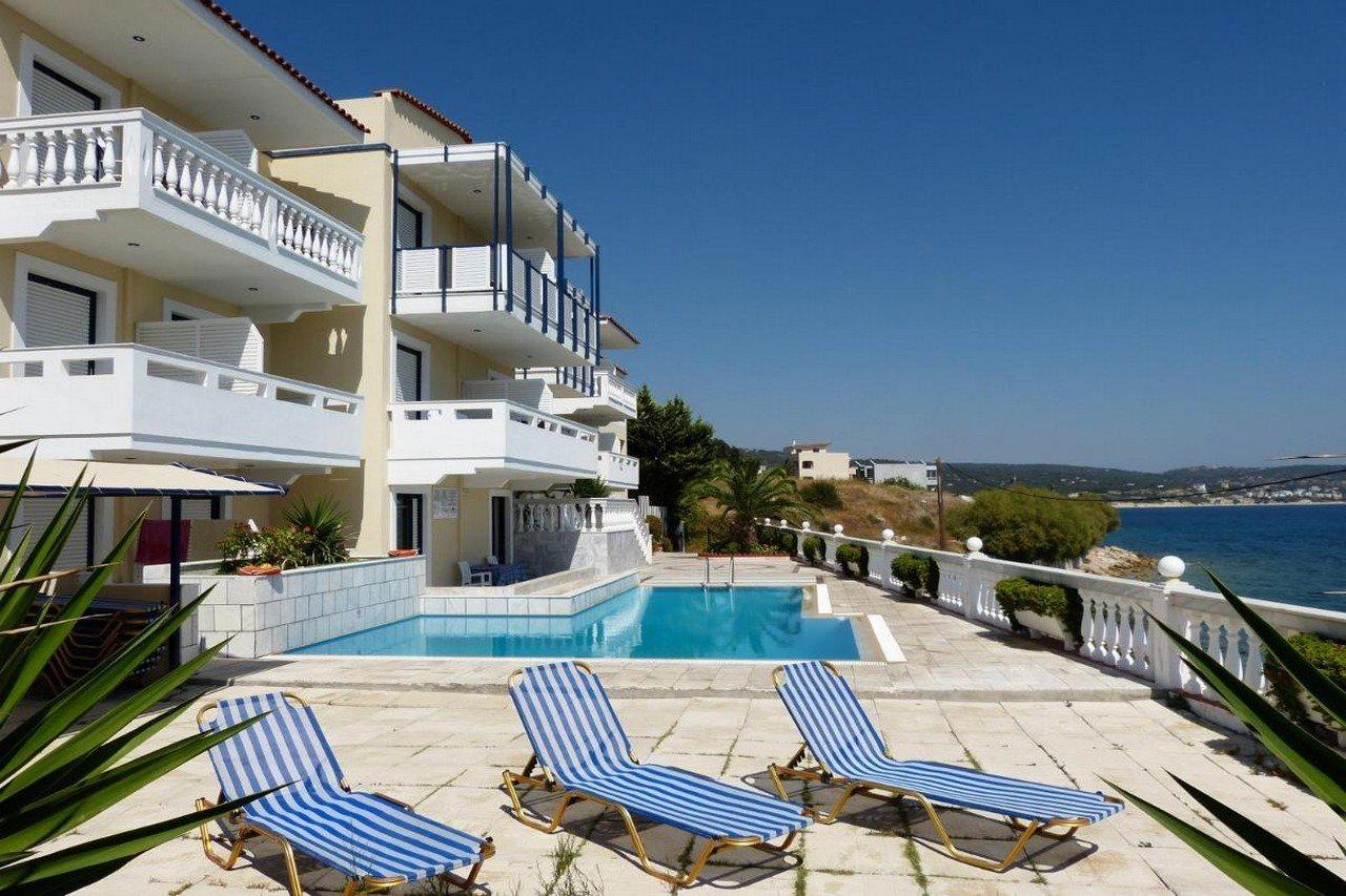 Ostria Seaside Studios And Apartments Katarráktis Extérieur photo